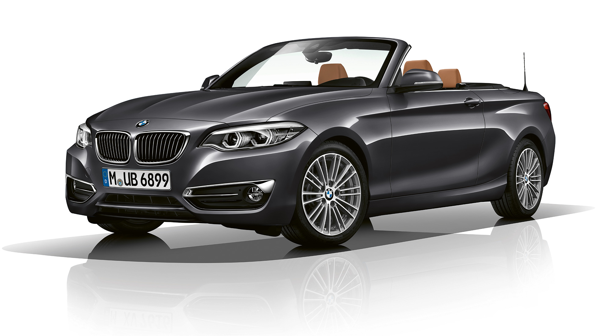 BMW 2 Series Convertible, Model Luxury Line three-quarter front shot